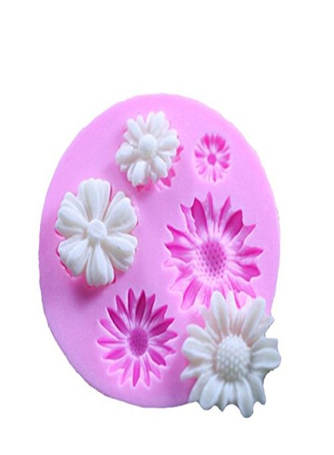 Futaba Cute Mini Sunflower Silicone Mold - Image 2